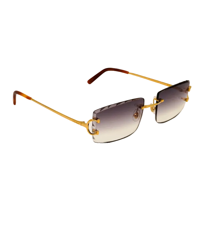 Cartier Sunglasses - Big C Gold