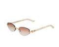 Cartier Sunglasses - White Acetate