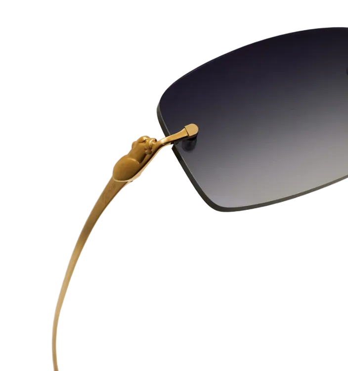 Cartier Sunglasses - Panthere 2D Gold